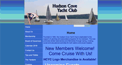 Desktop Screenshot of hudsoncove.com